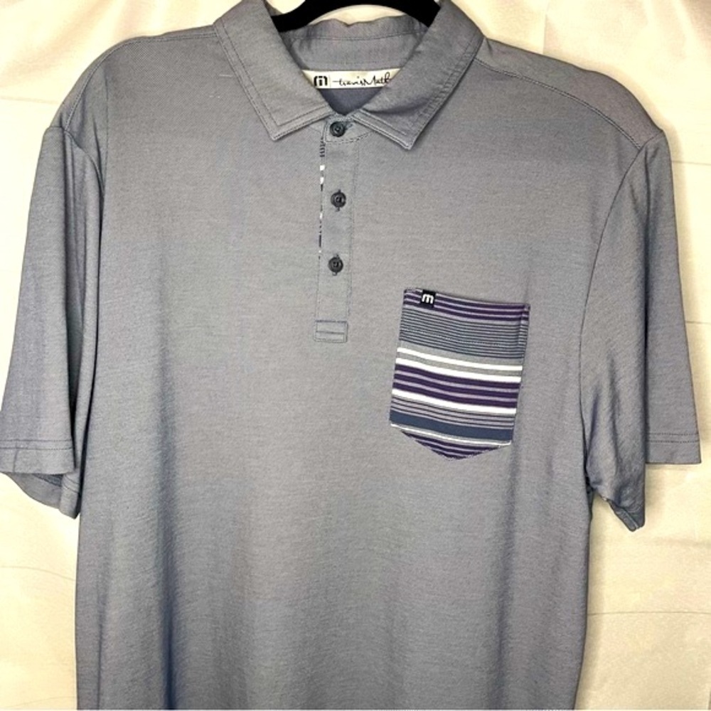 Travis Mathew Men’s Polo Shirt | Size L Golf/Tennis Comfort Shirt
